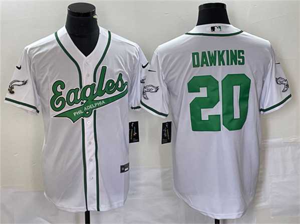 Men's Philadelphia Eagles #20 Brian Dawkins White Cool Base Baseball Stitched Jersey,We sell and wholesale Men's Philadelphia Eagles #20 Brian Dawkins White Cool Base Baseball Stitched Jersey on line form chian!
